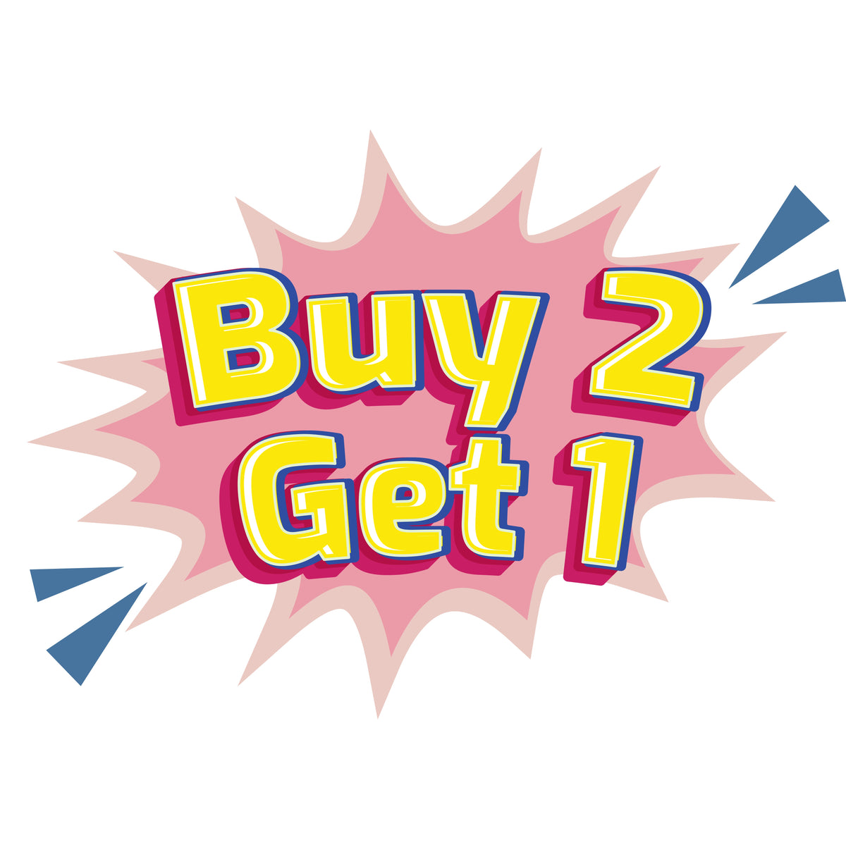 BUY 2 GET 1