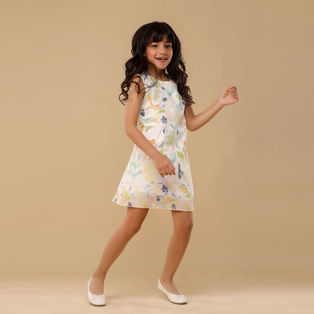 A-line Pastel dress