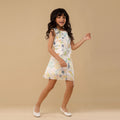 A-line Pastel dress