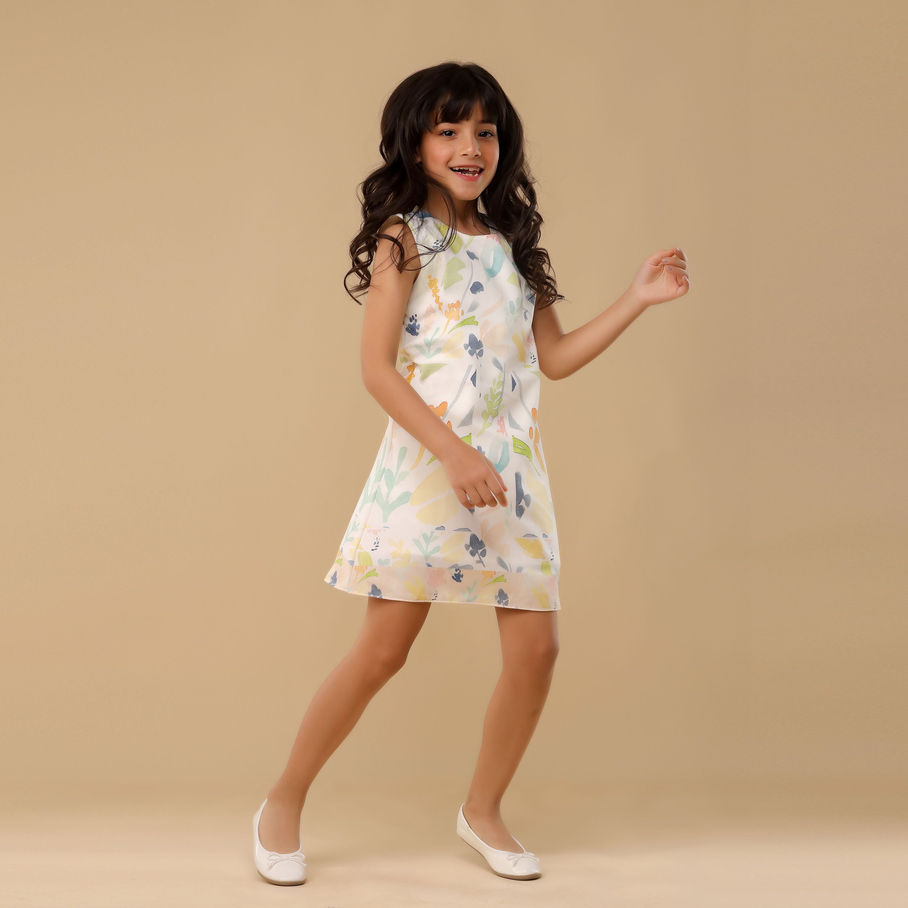 A-line Pastel dress