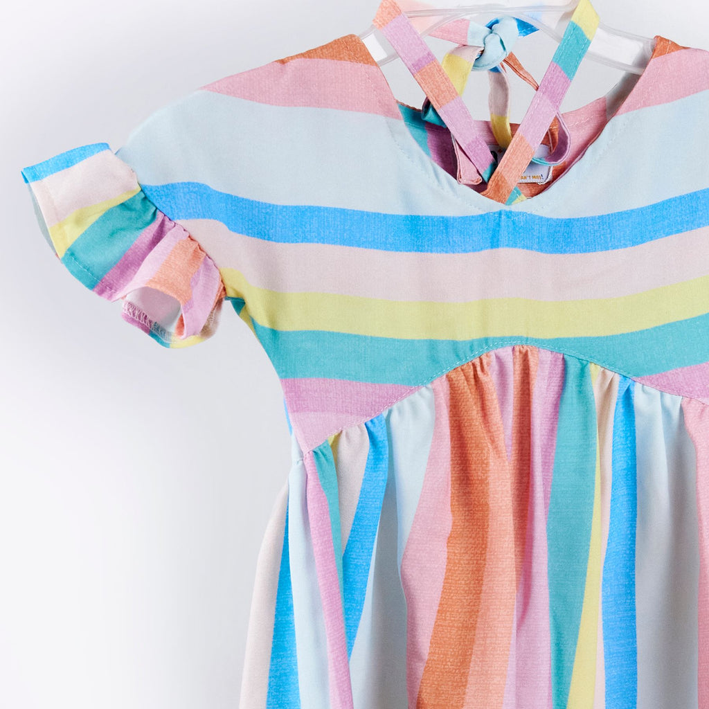 Stripped Dress - image 4