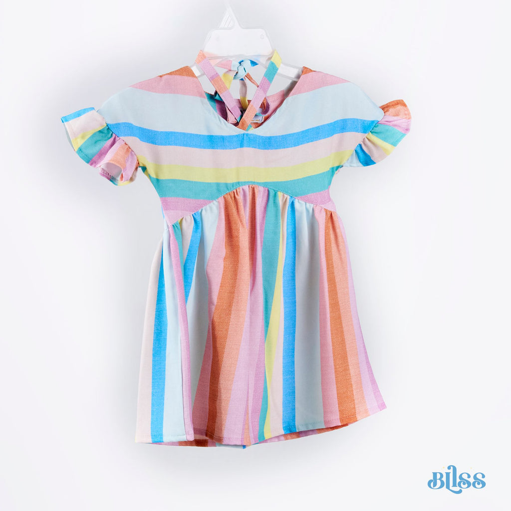 Stripped Dress - image 5