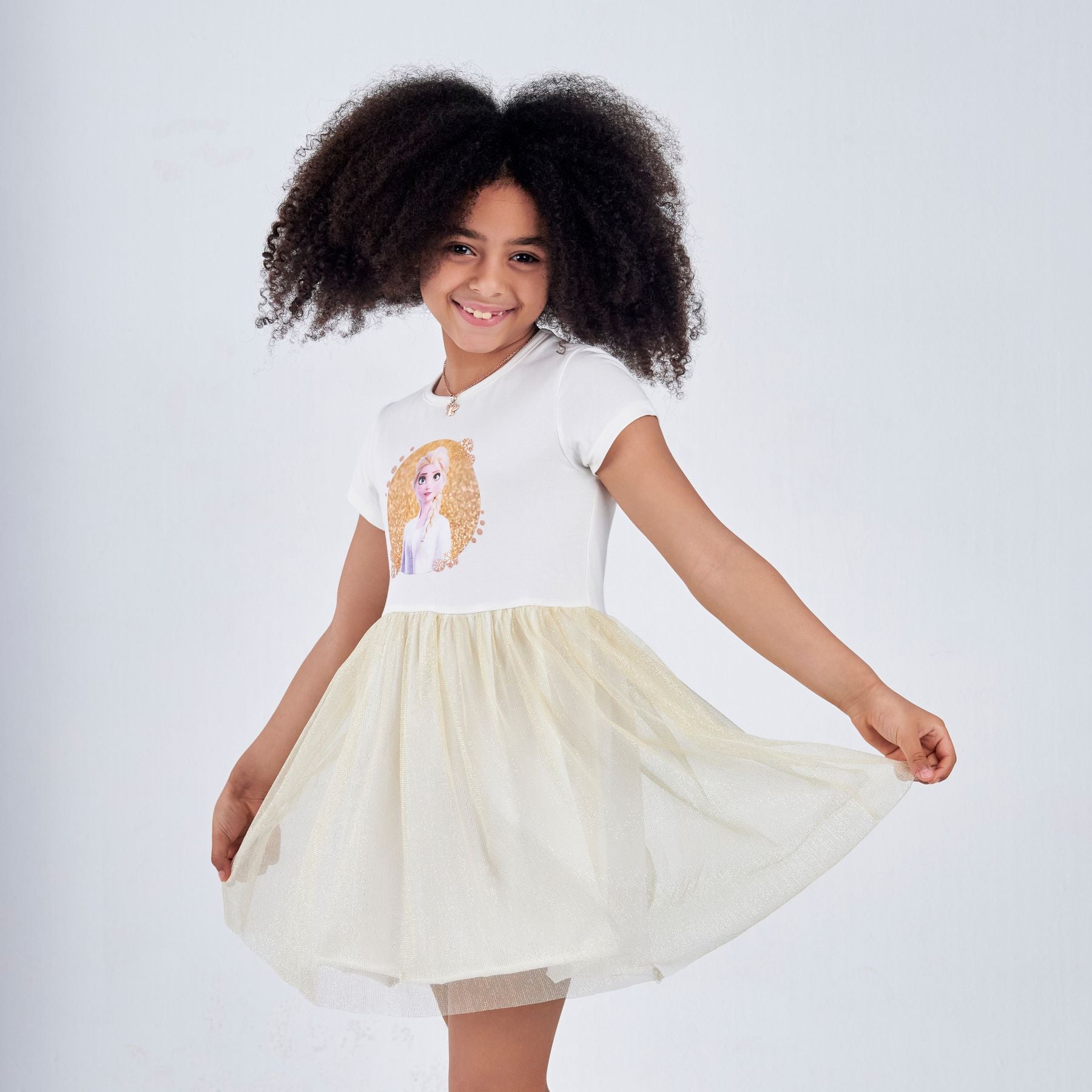 Cotton Tulle Elsa dress
