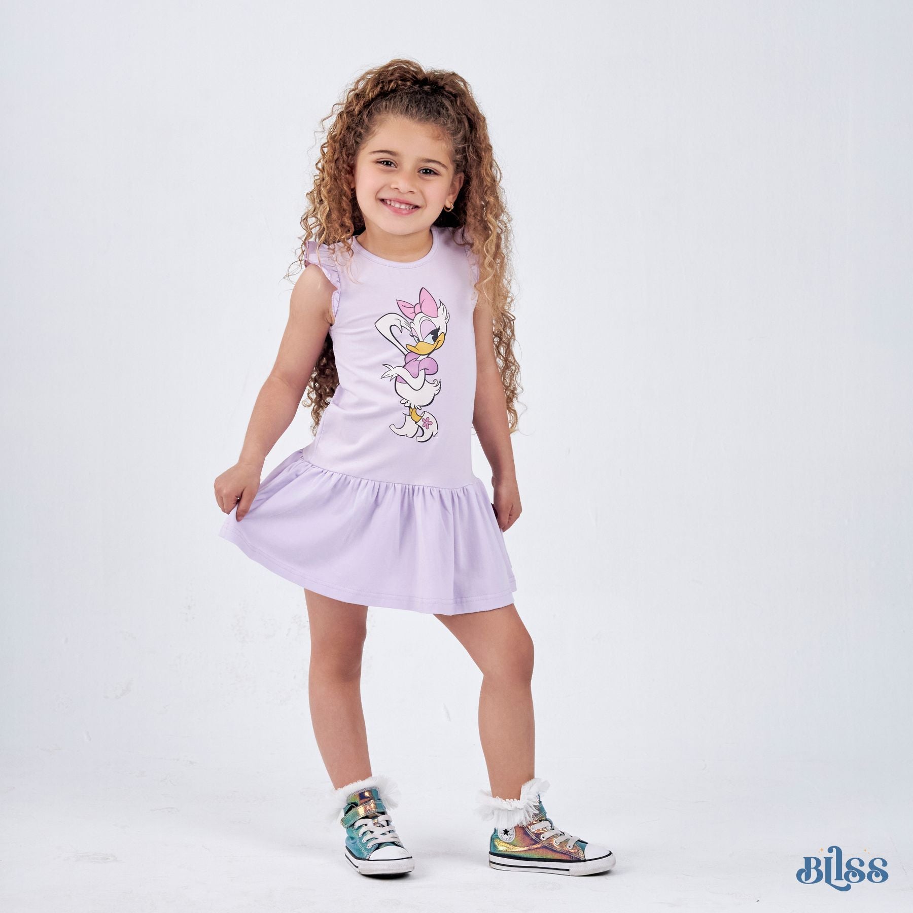 Daisy Printed cotton dress - image 2