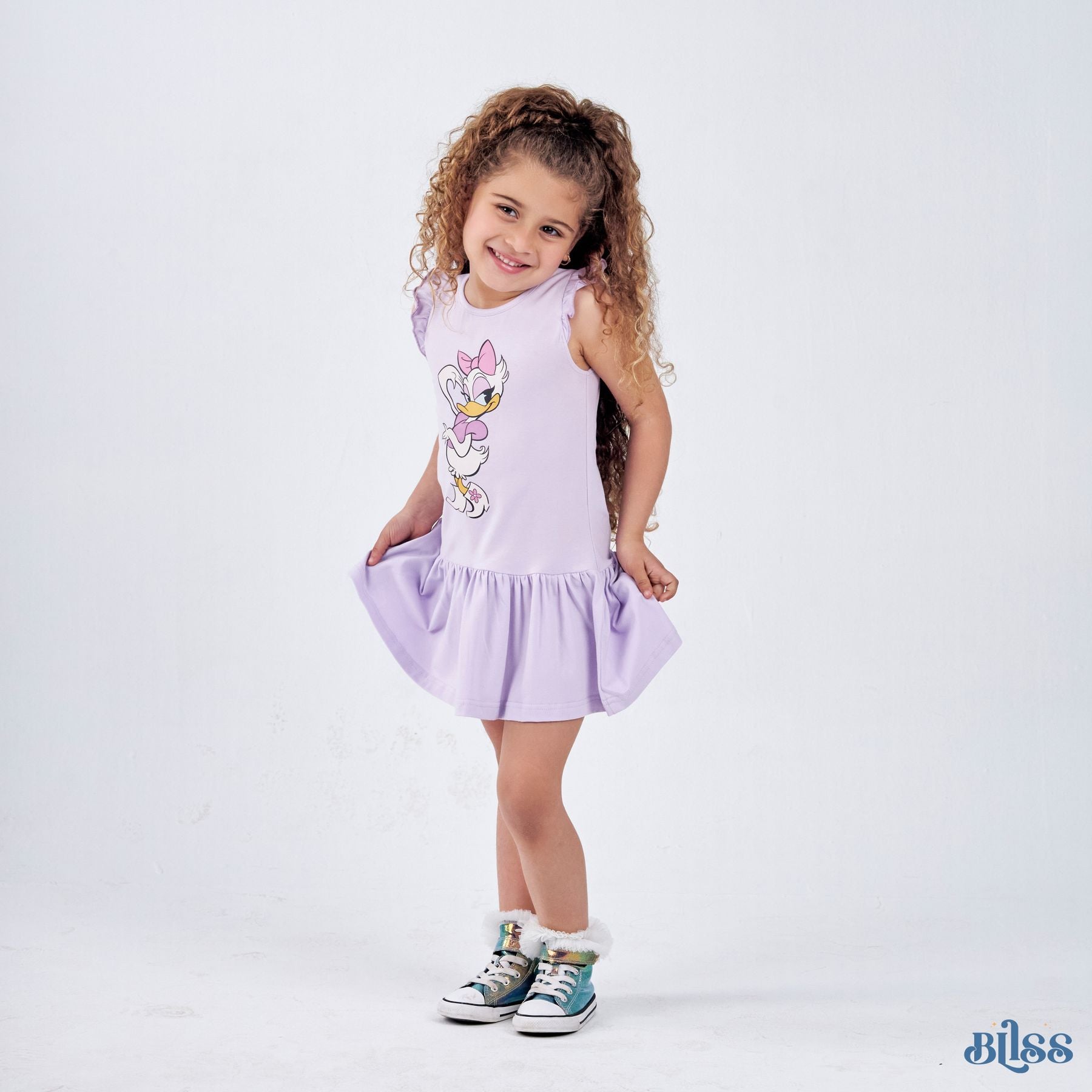 Daisy Printed cotton dress - image 3