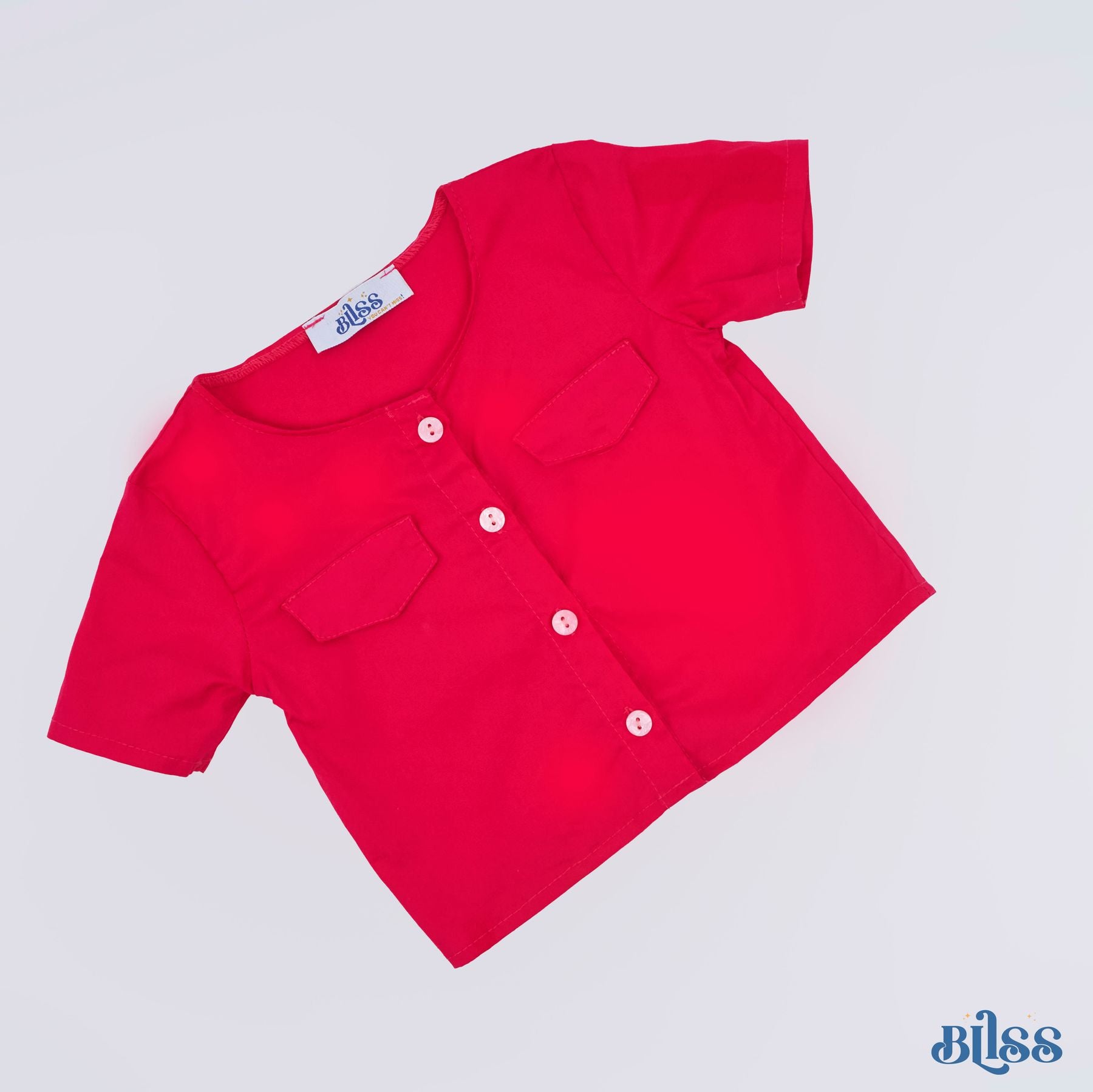 Fuschia Cotton Shirt - image 3