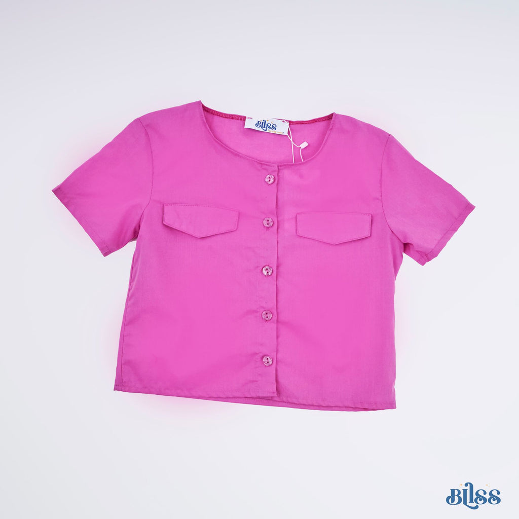 purple cotton Shirt - image 3