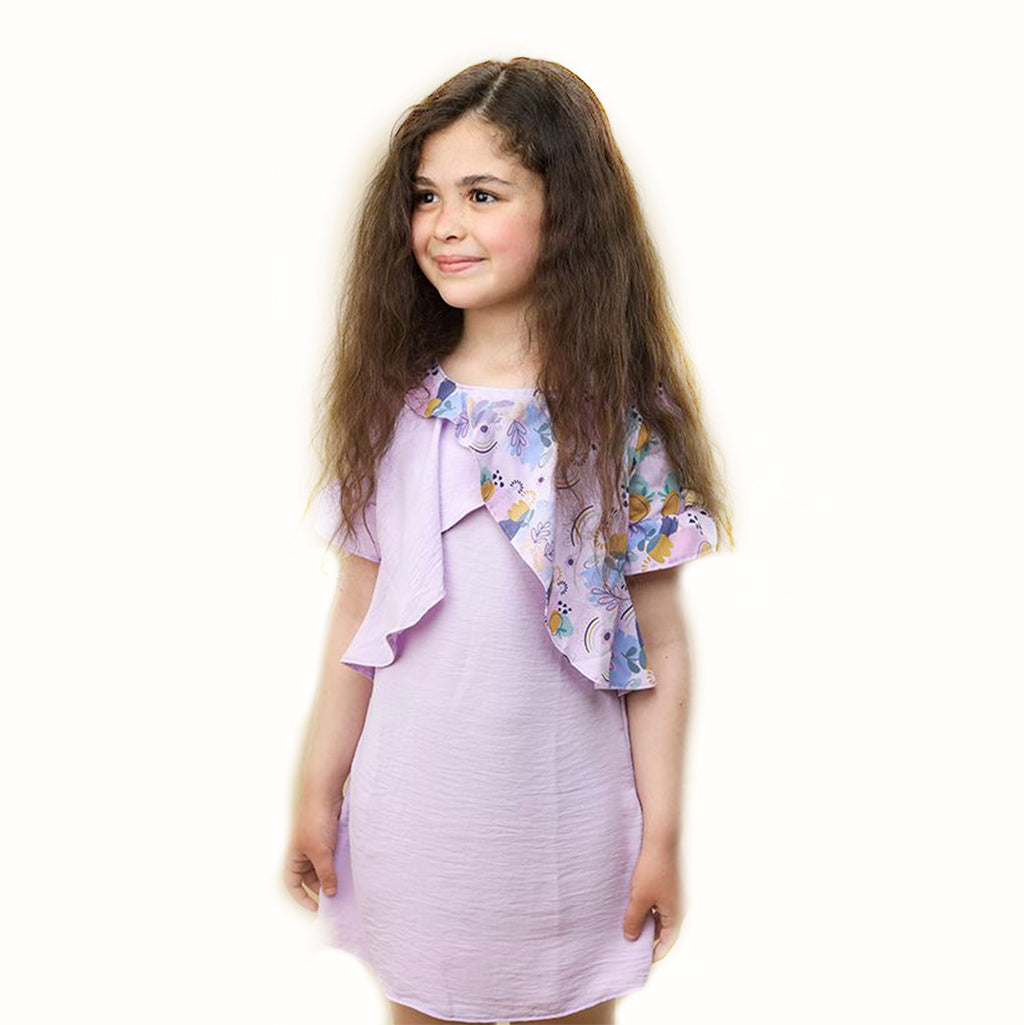 Lilac Butterfly Dress