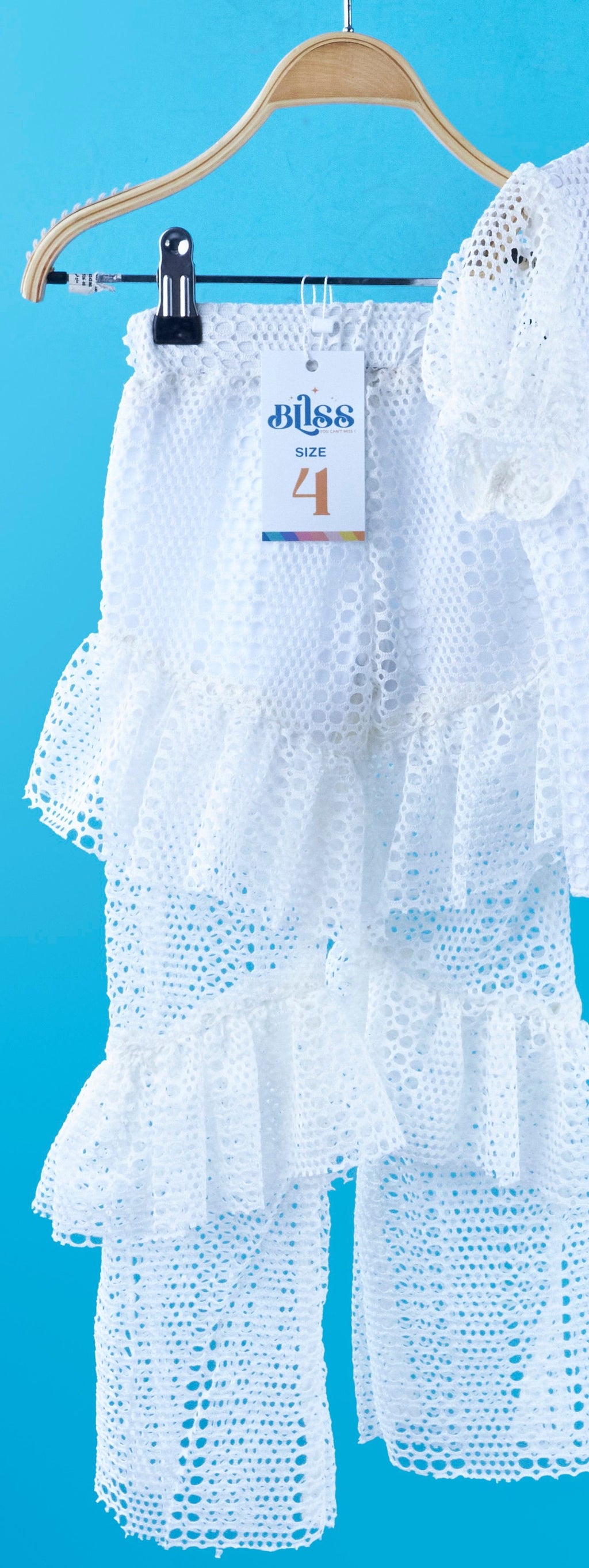 White Net Pants - image 3