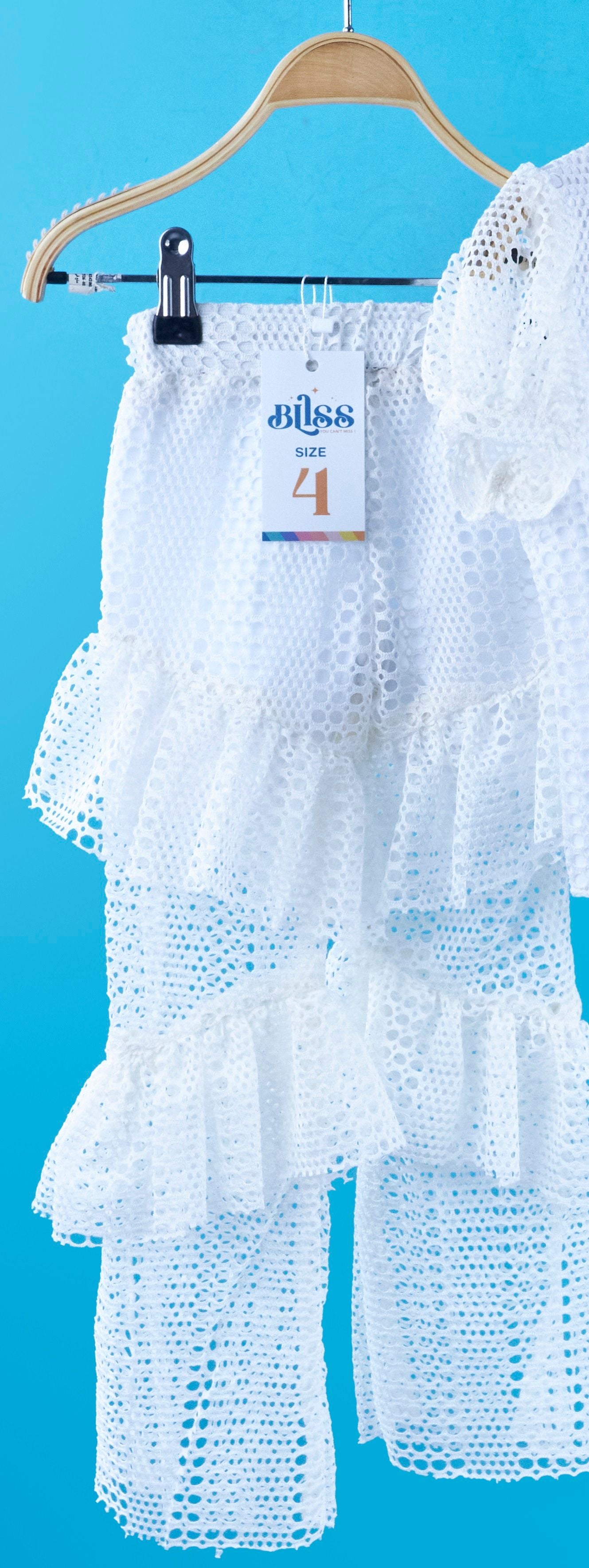 White Net Pants - image 3