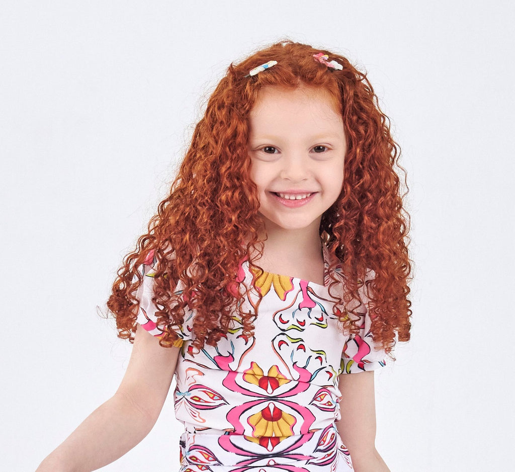Printed top with back Ribbon - image 3