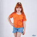 Orange shirt