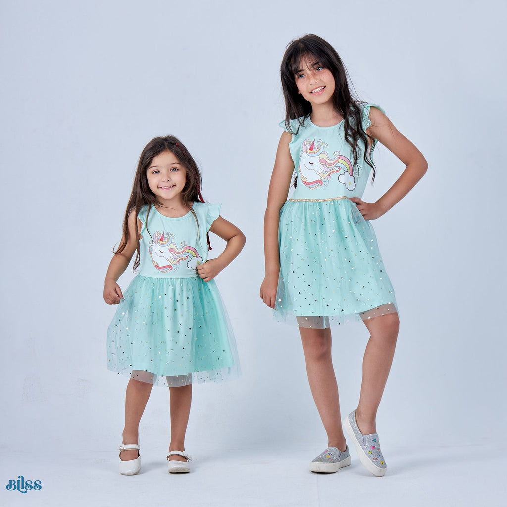 Unicorn cotton tulle dress - image 3