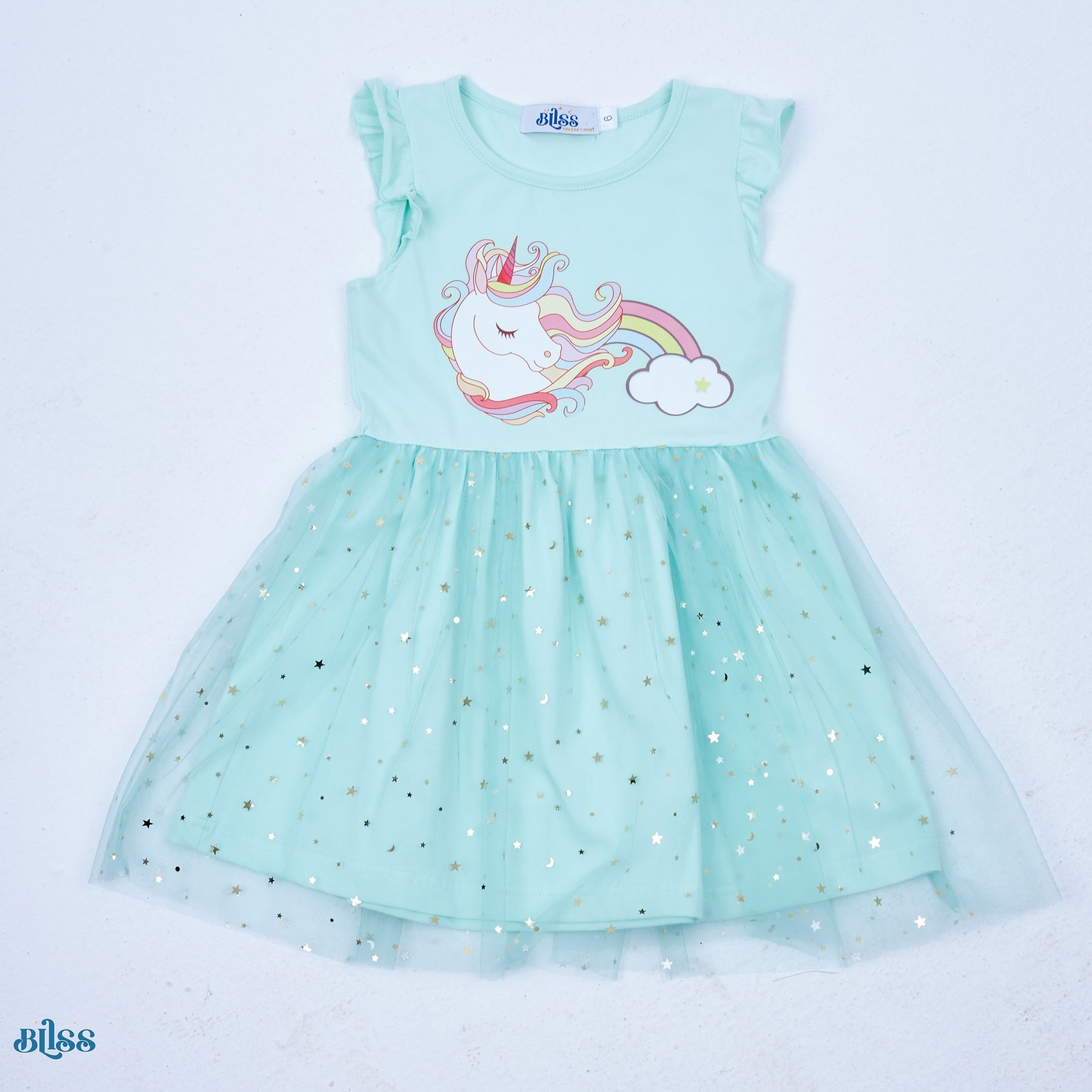 Unicorn cotton tulle dress - image 4