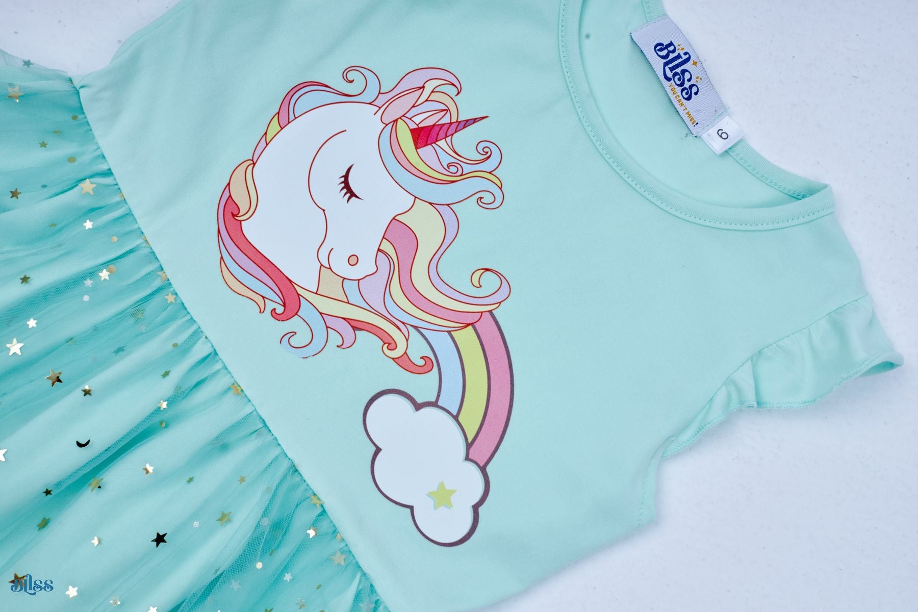 Unicorn cotton tulle dress - image 5
