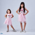 Minnie Cotton Tulle pink  Dress