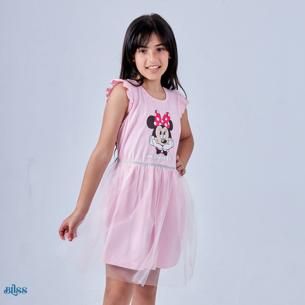 Minnie Cotton Tulle pink  Dress - image 3