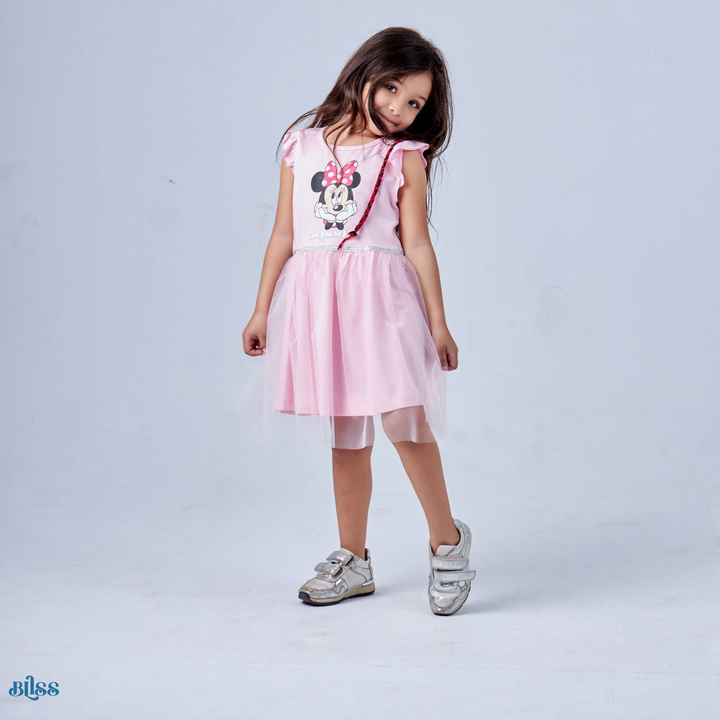 Minnie Cotton Tulle pink  Dress - image 5