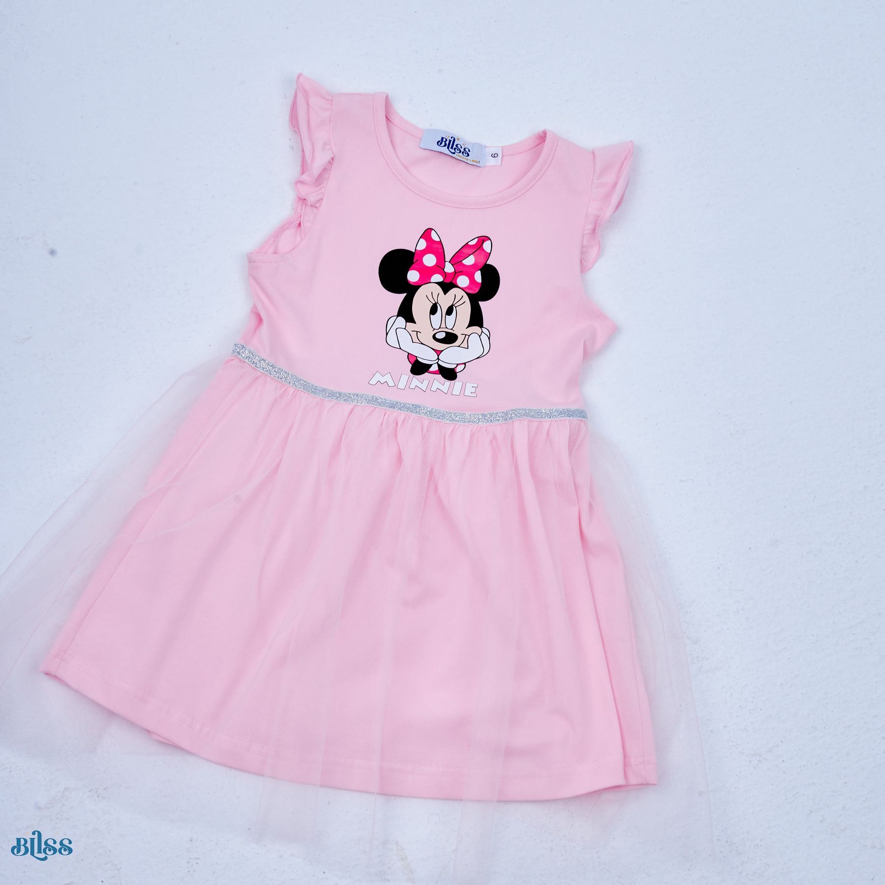 Minnie Cotton Tulle pink  Dress - image 6