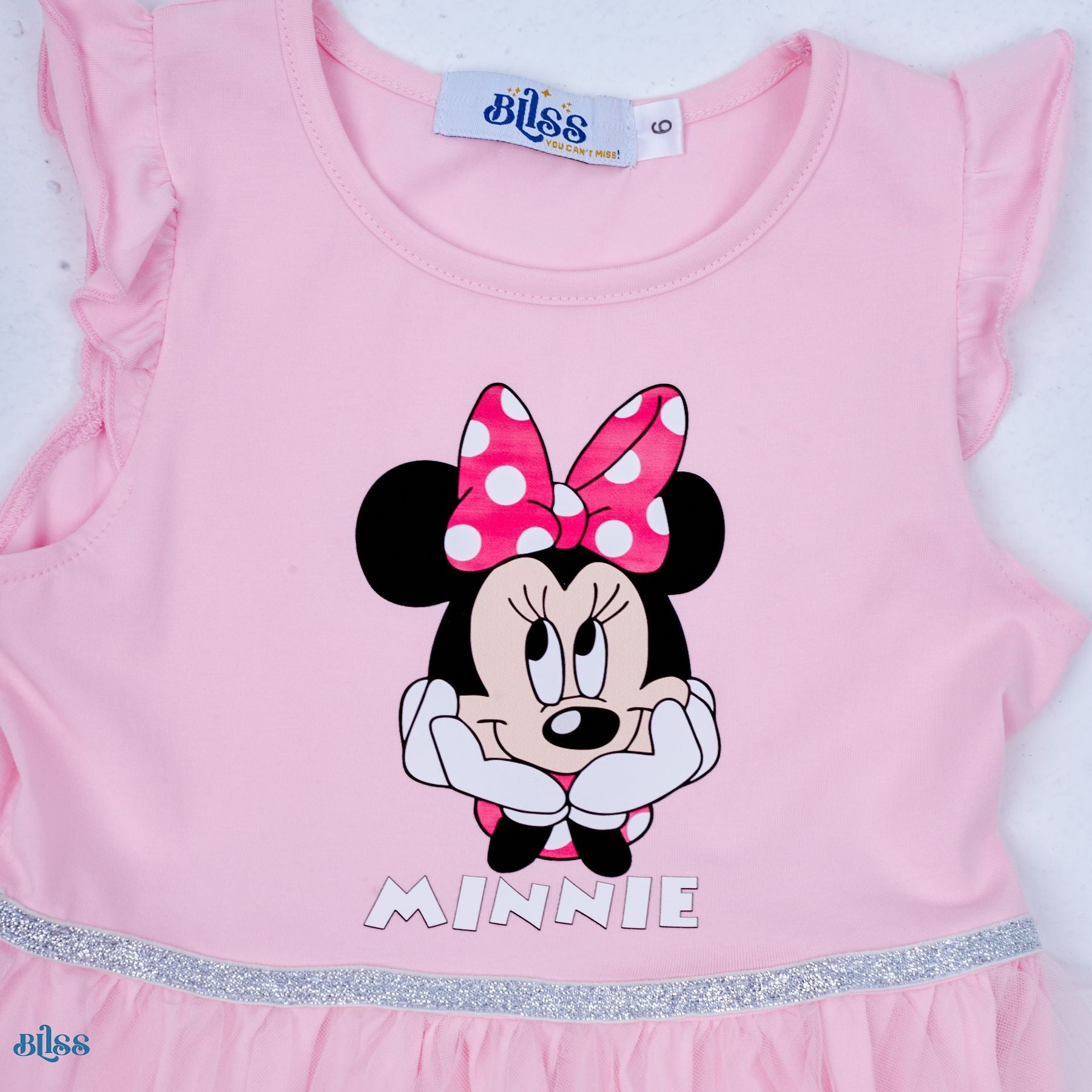 Minnie Cotton Tulle pink  Dress - image 8