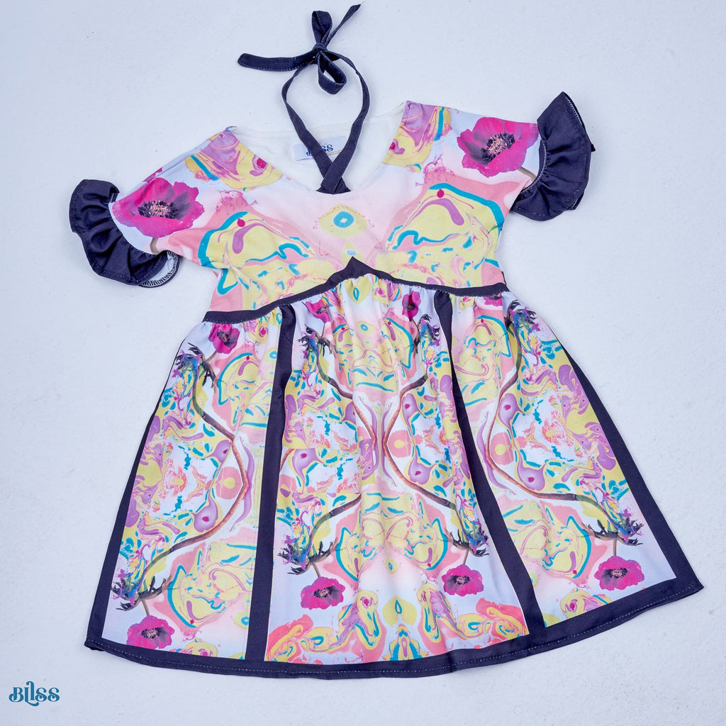 Flowers printed dress - image 8