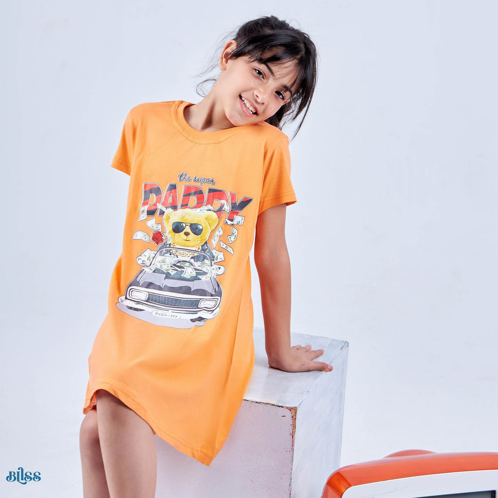 Orange daddy the suger Night Shirt - image 2