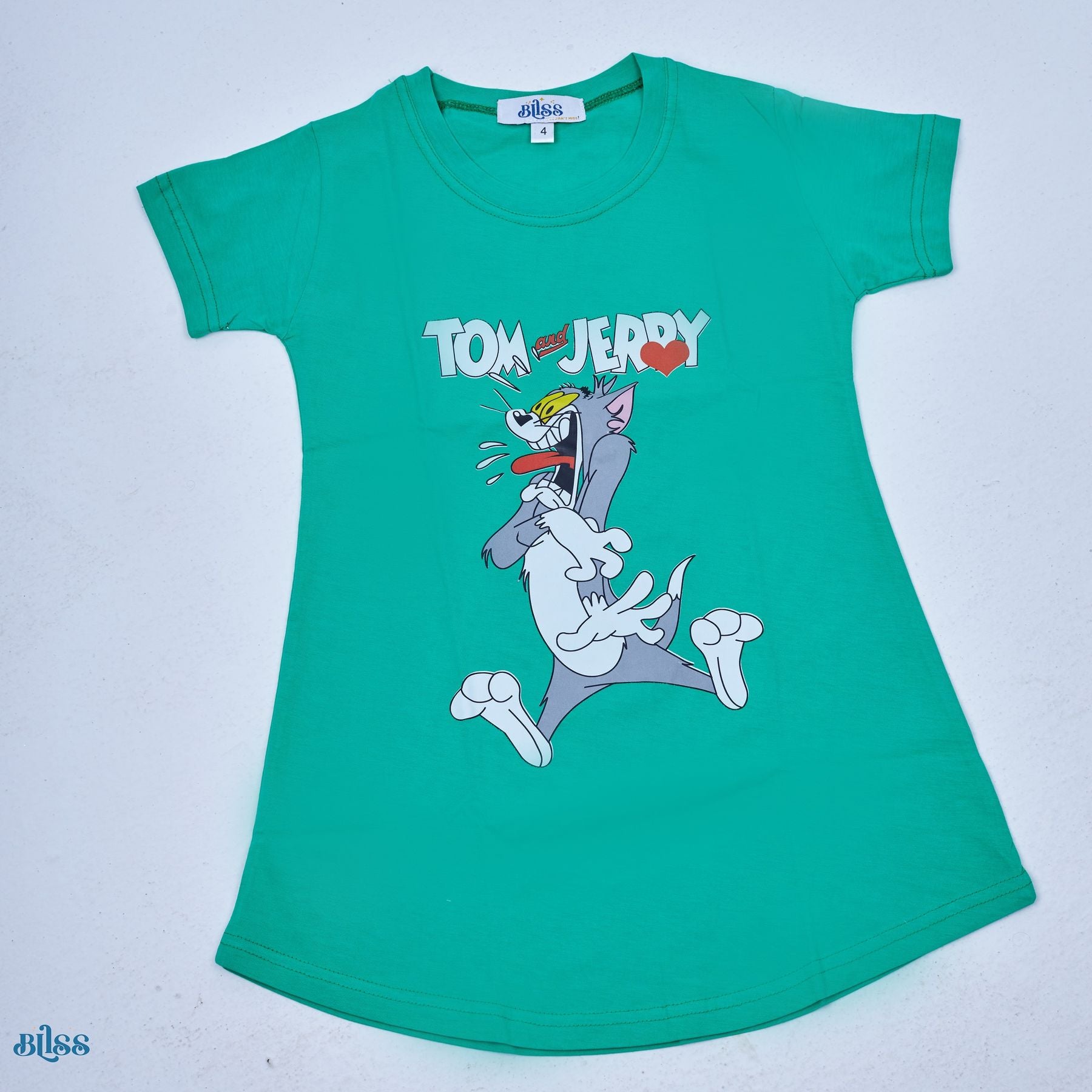 Green Tom And Jerry Night Shirt - image 3