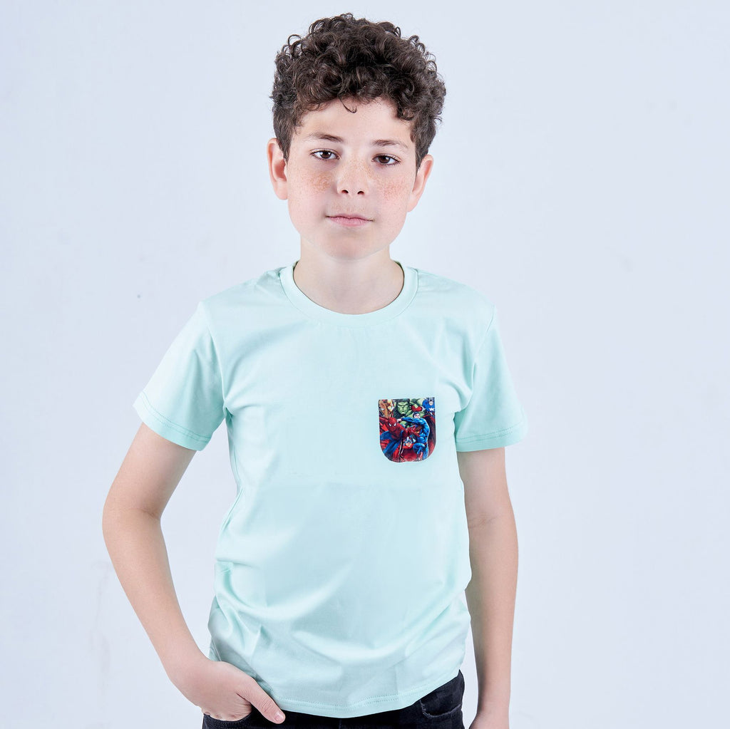 Boys Marvel Pocket T-shirt