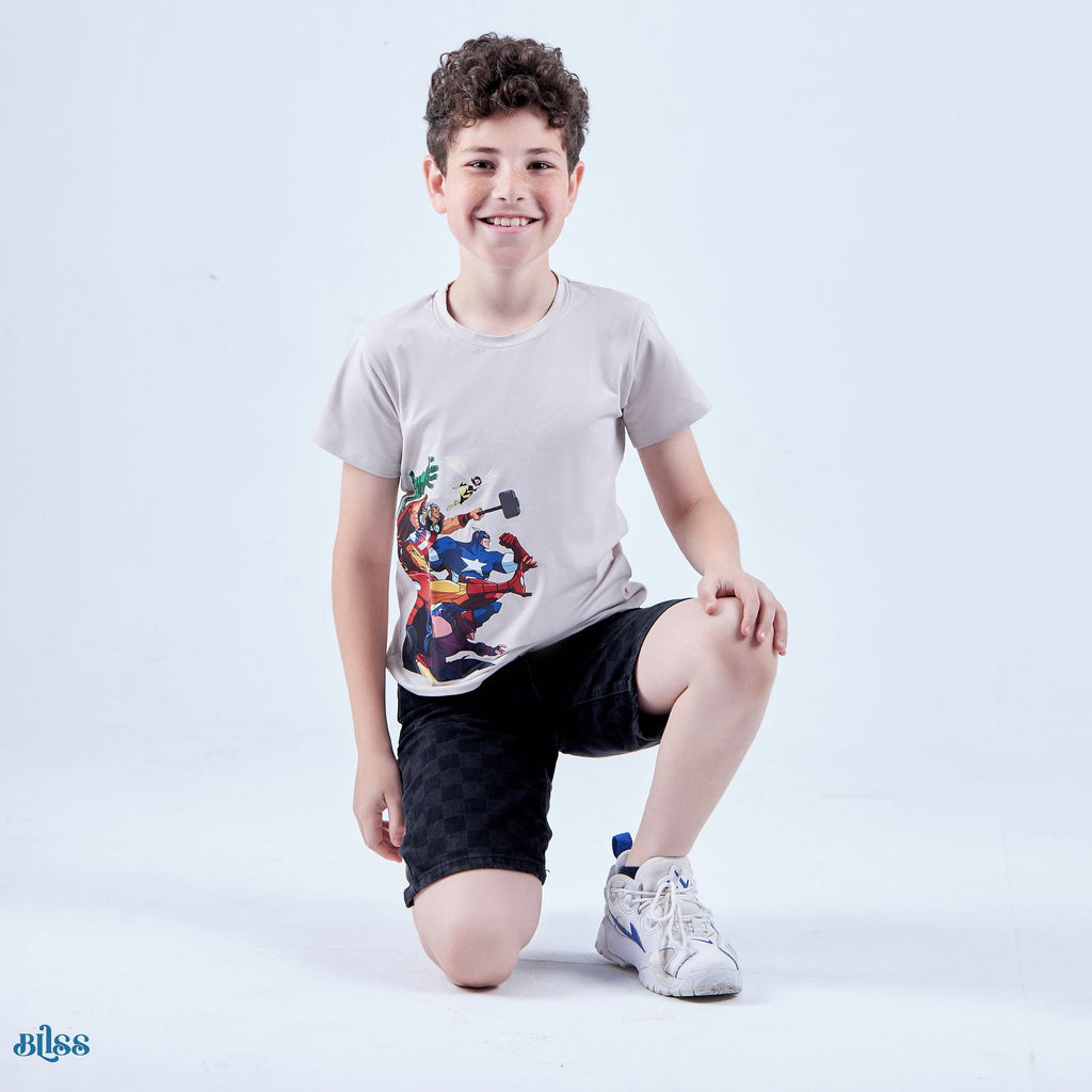 Boys Marvel T-shirt - image 2
