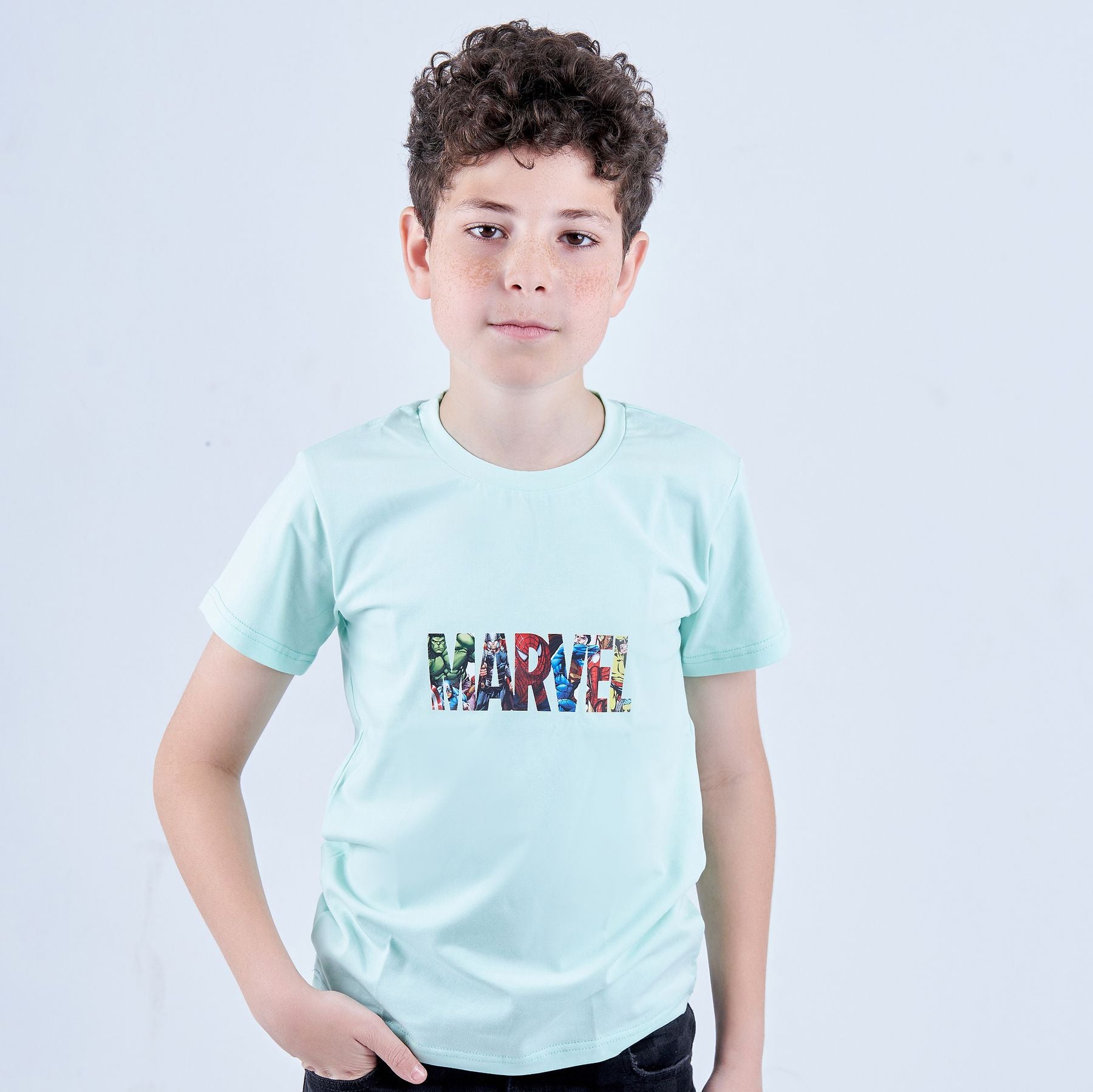 Boys Marvel LOGO T-shirt - image 2