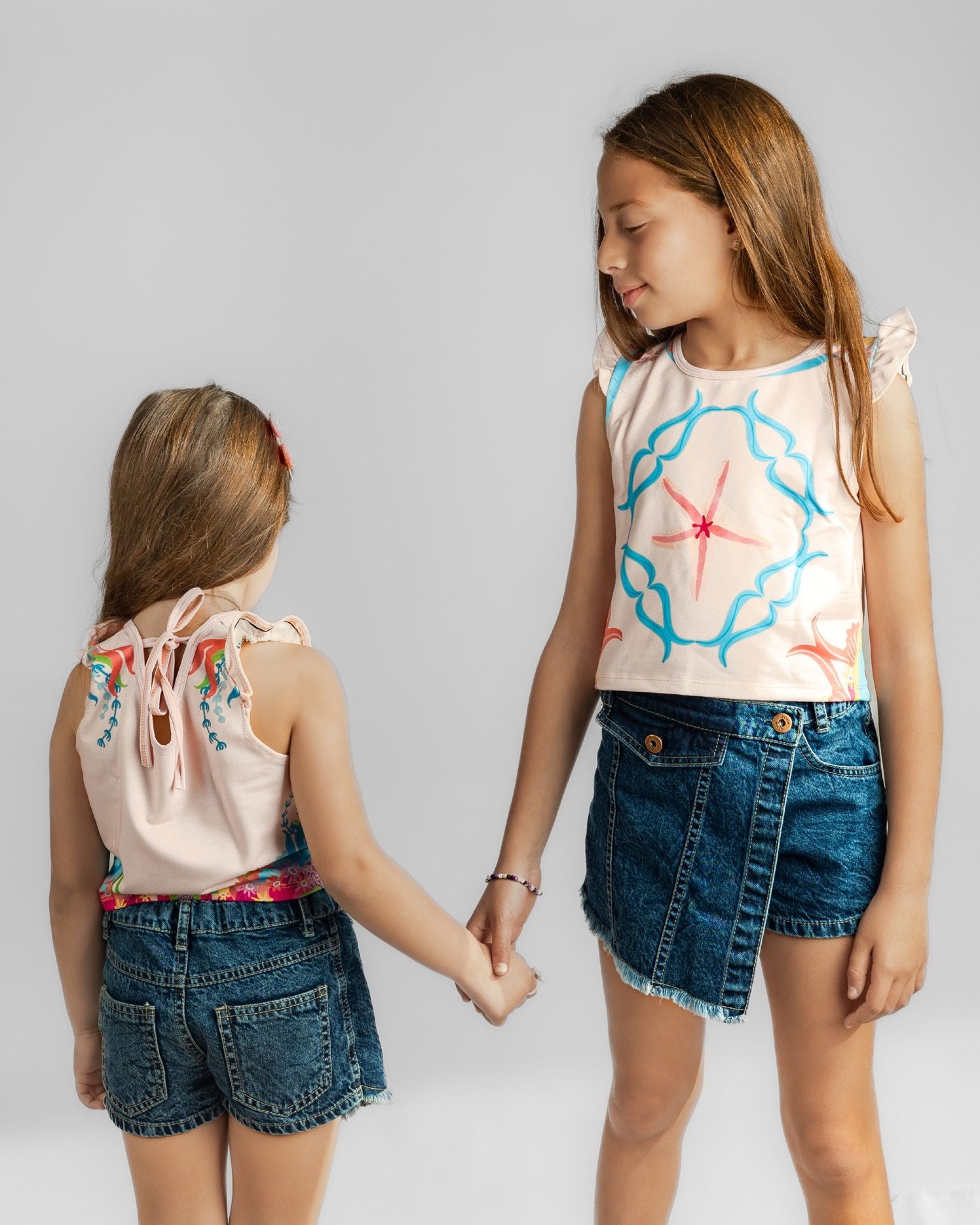 denim skort - image 2