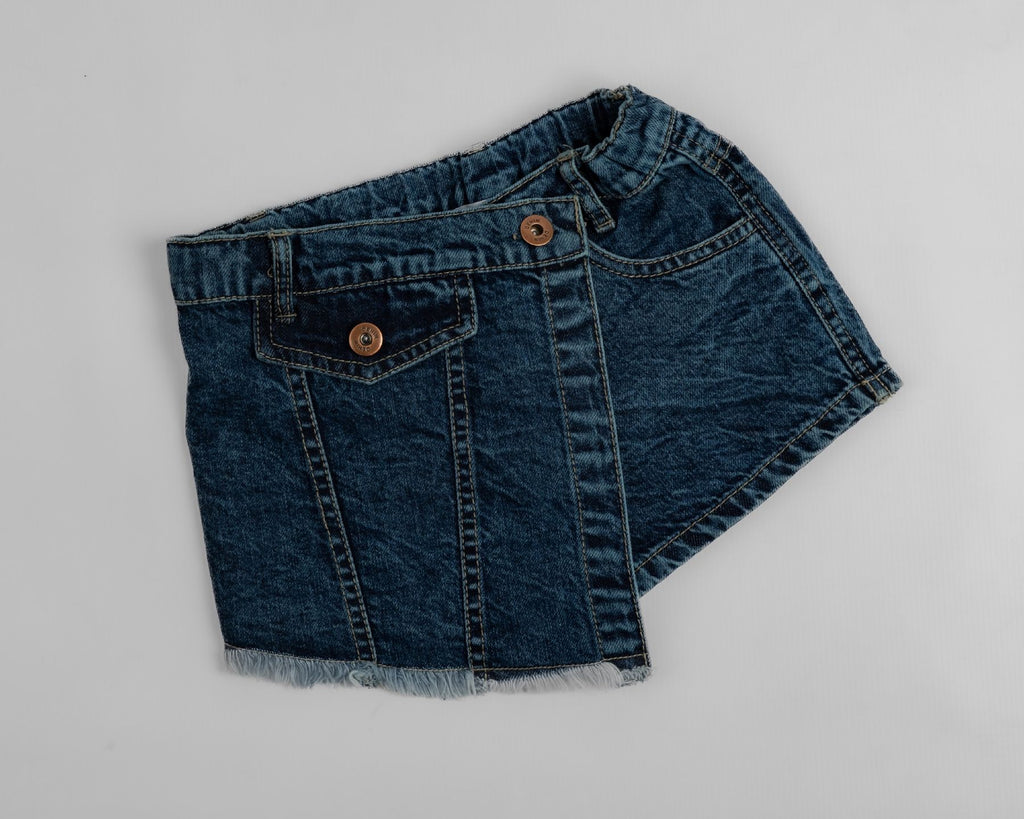 denim skort - image 5