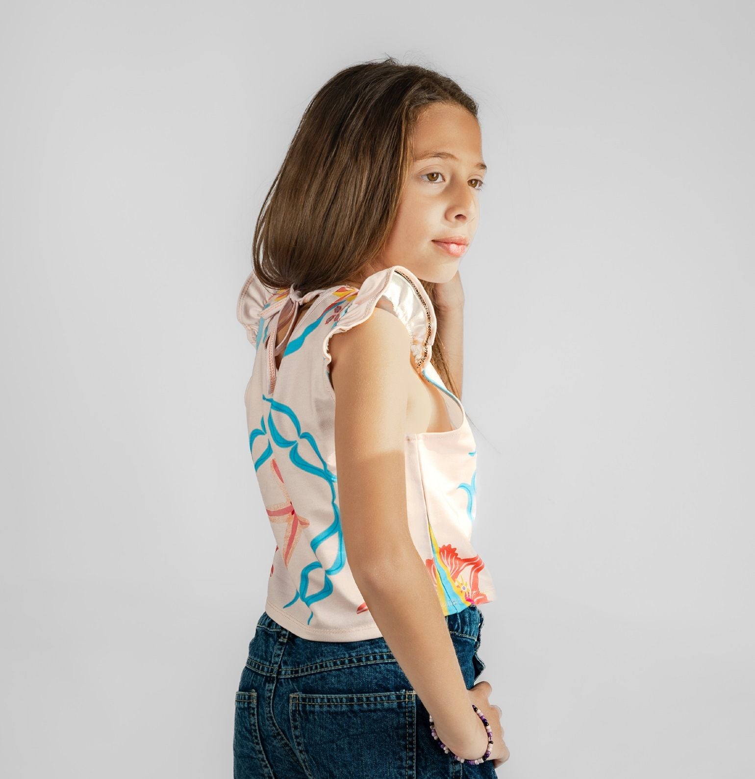 printed top
