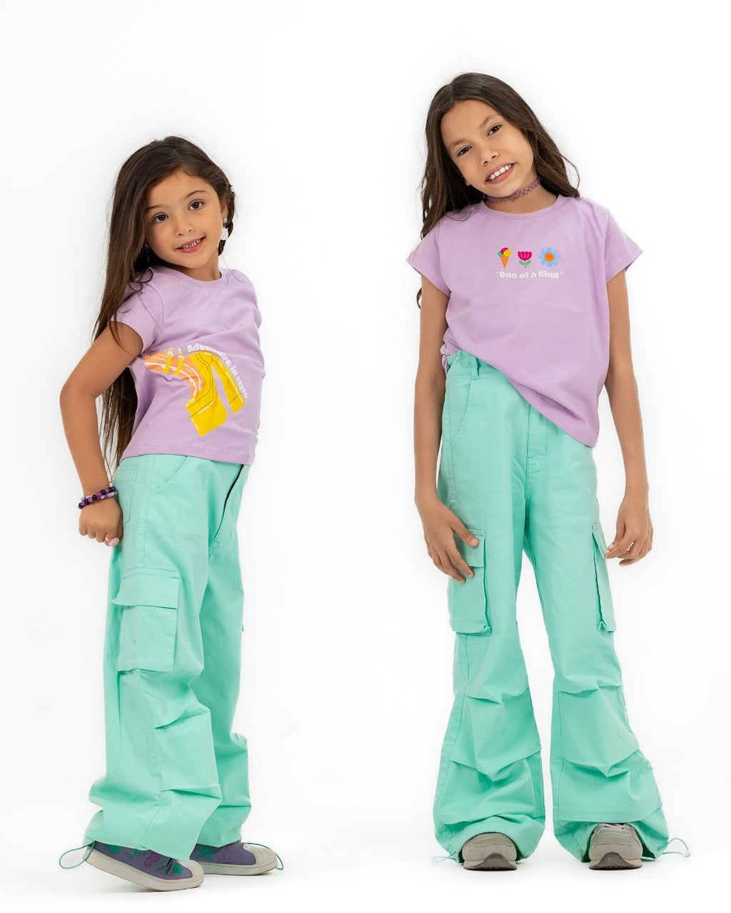 Mint blue cargo pants - image 5