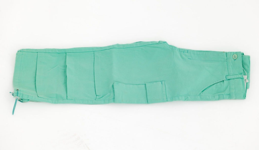 Mint blue cargo pants - image 8