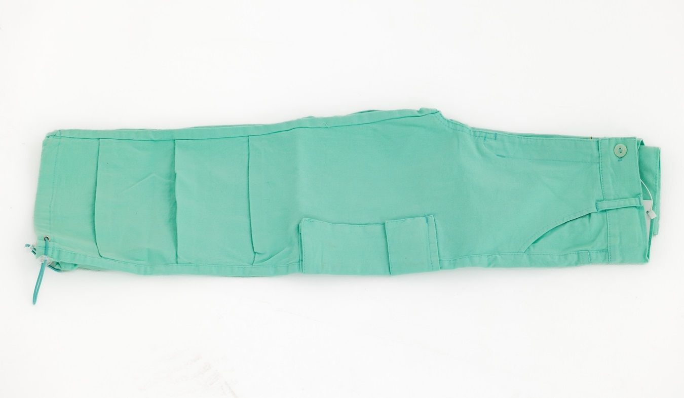 Mint blue cargo pants - image 8