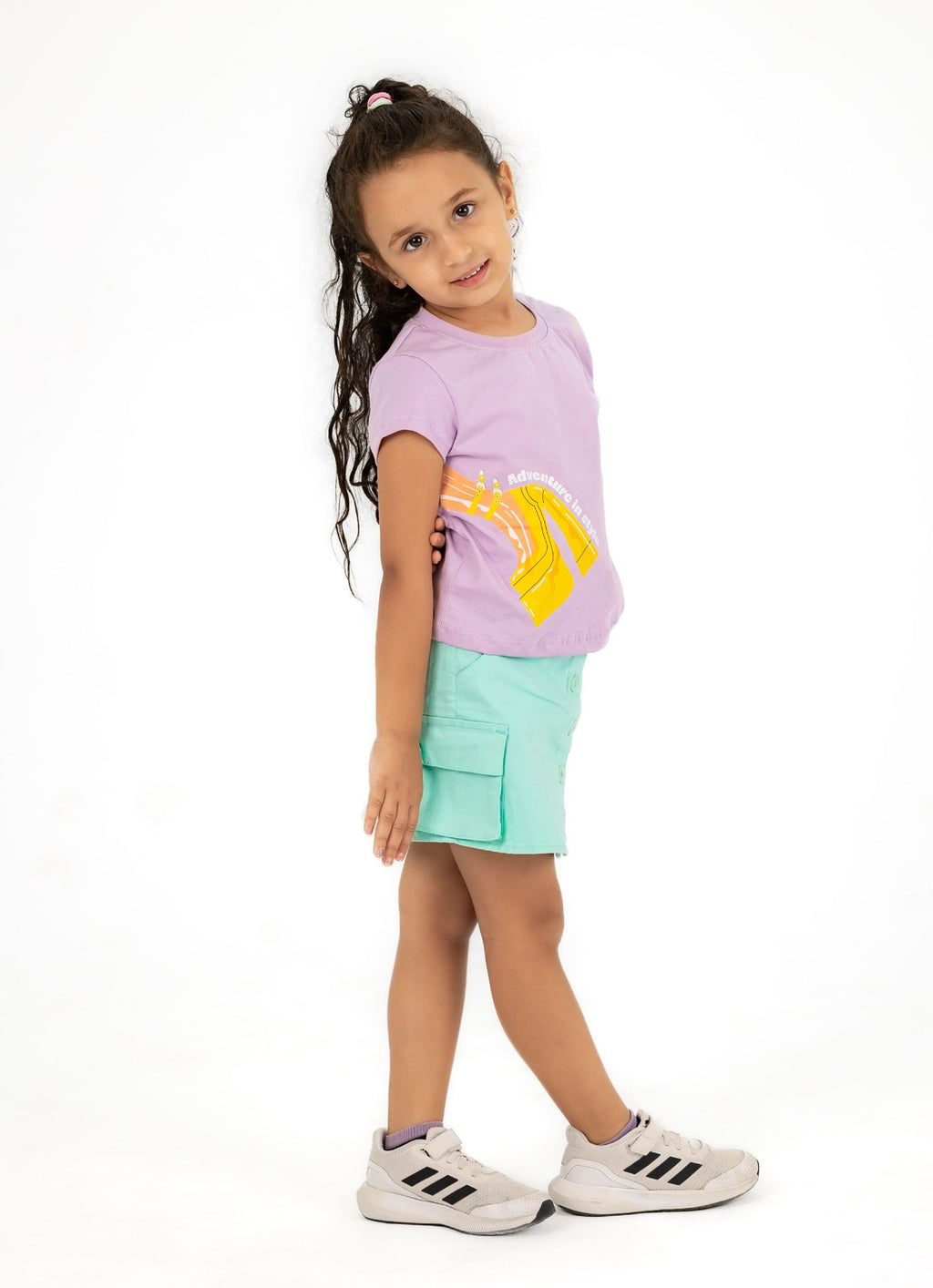 Mint blue Cargo Aline skirt - image 6