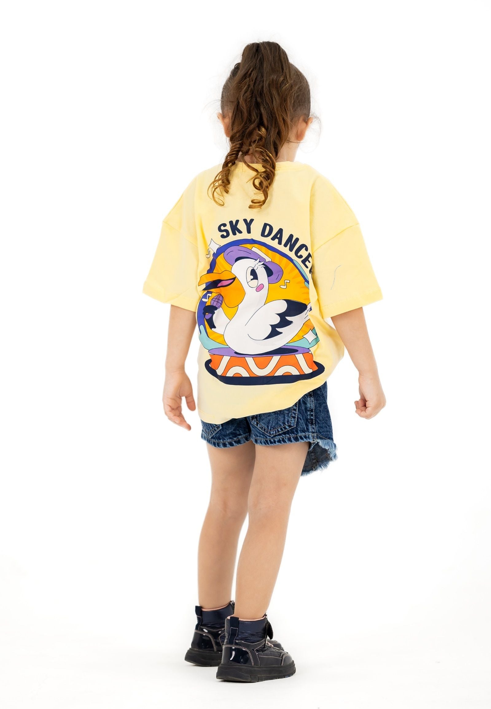 Sky dancers oversized tee - image 3