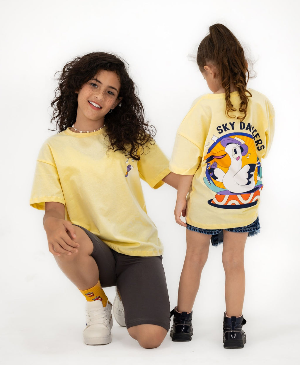 Sky dancers oversized tee - image 4