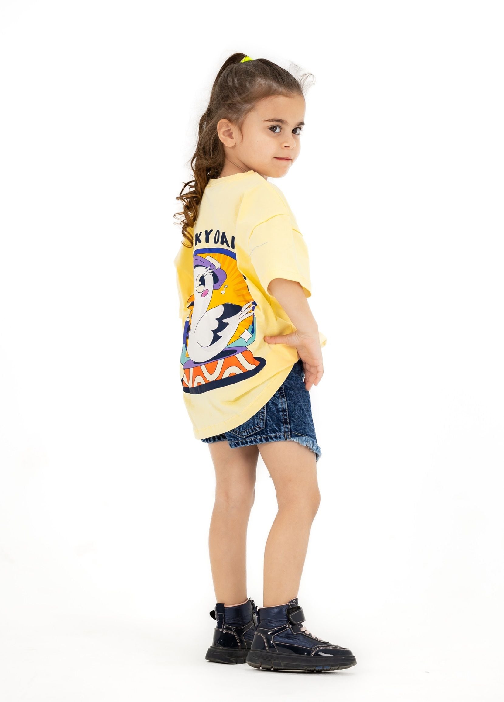 Sky dancers oversized tee