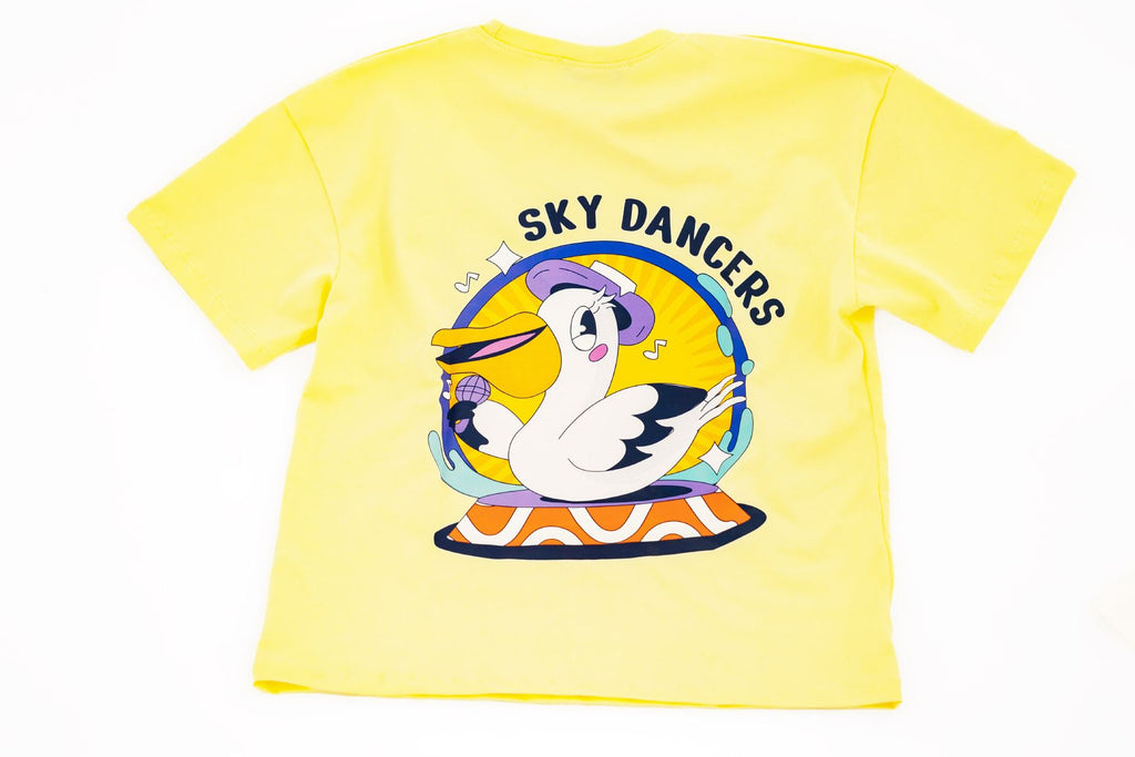 Sky dancers oversized tee - image 6