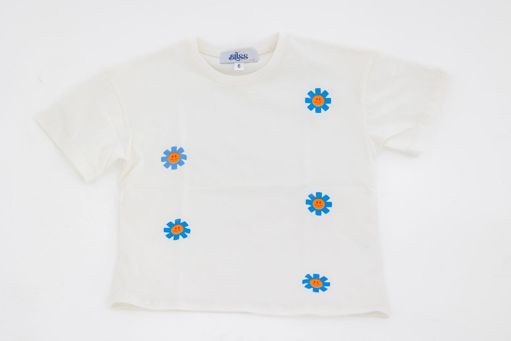 White Flowers oversized T-shirt - image 6