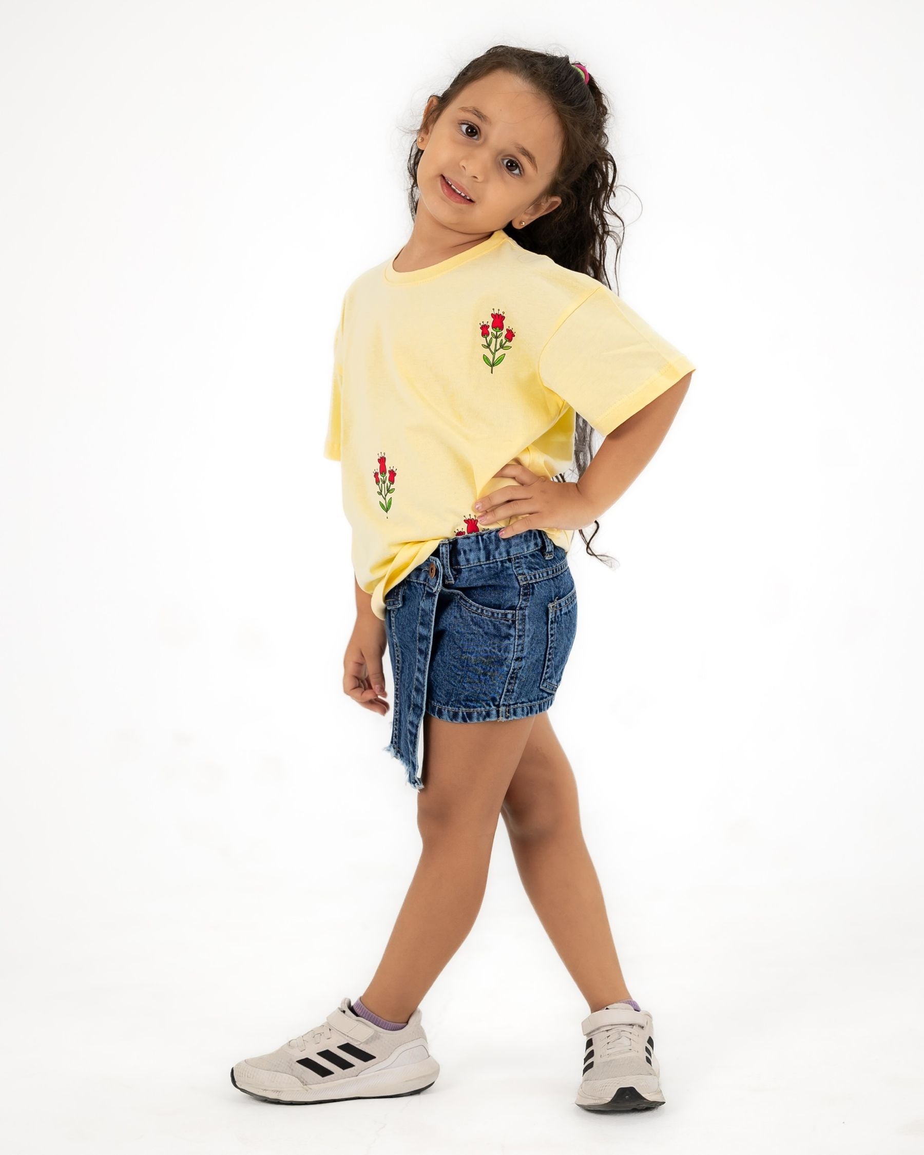 Yellow Flowers oversized T-shirt - image 2