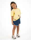 Yellow Flowers oversized T-shirt