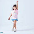 Frozen pale pink T shirt