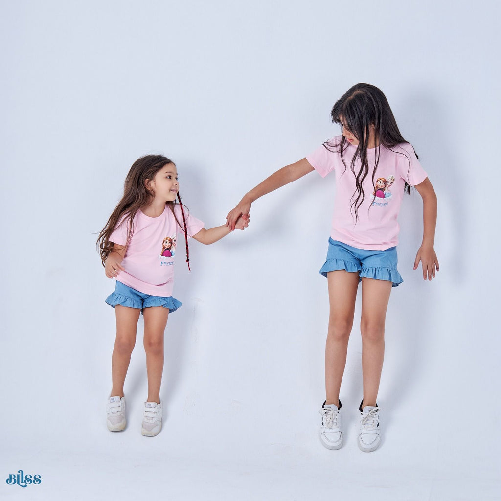 Frozen pale pink T shirt - image 3