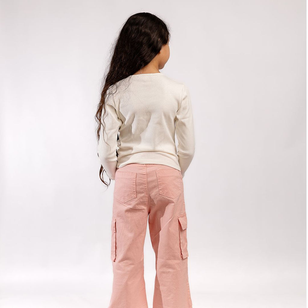 white Asymmetrical top - image 3