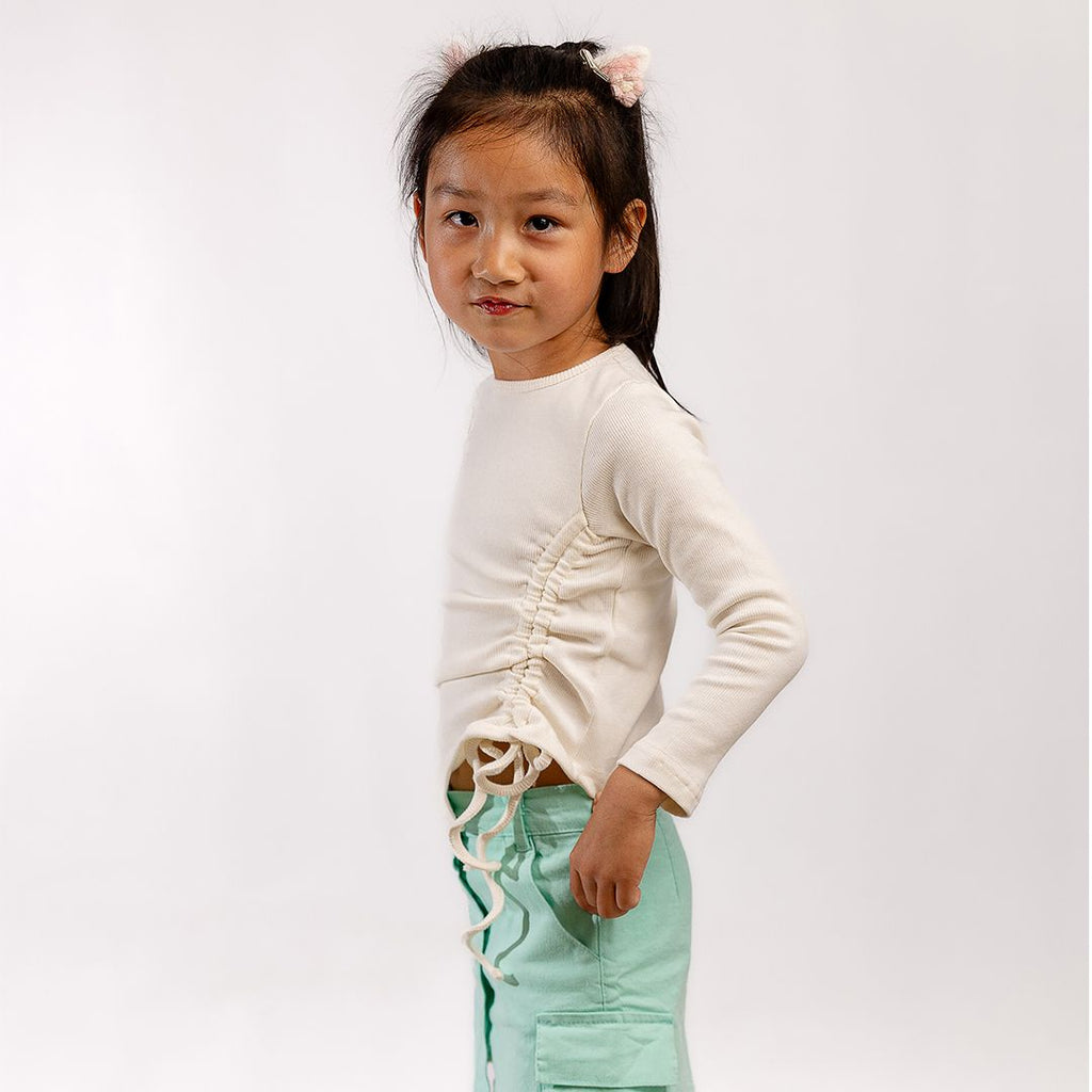 white Asymmetrical top - image 6