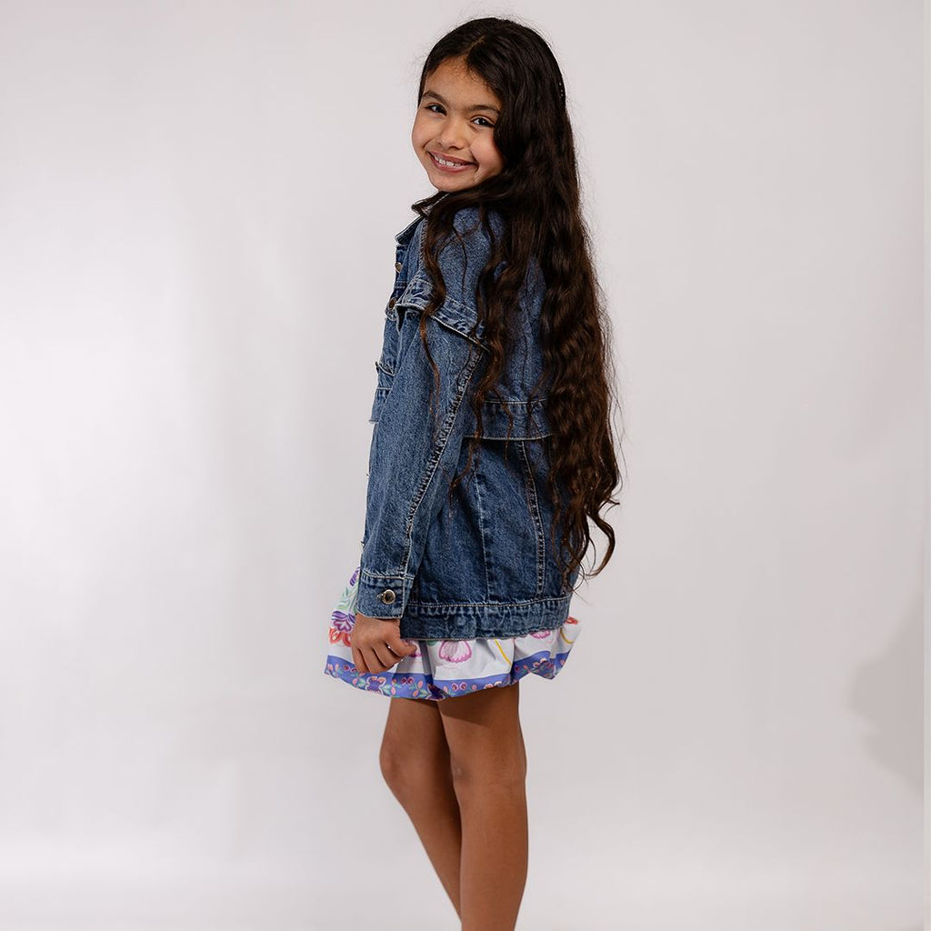 (5 in 1) Denim Jacket+skirt - image 10