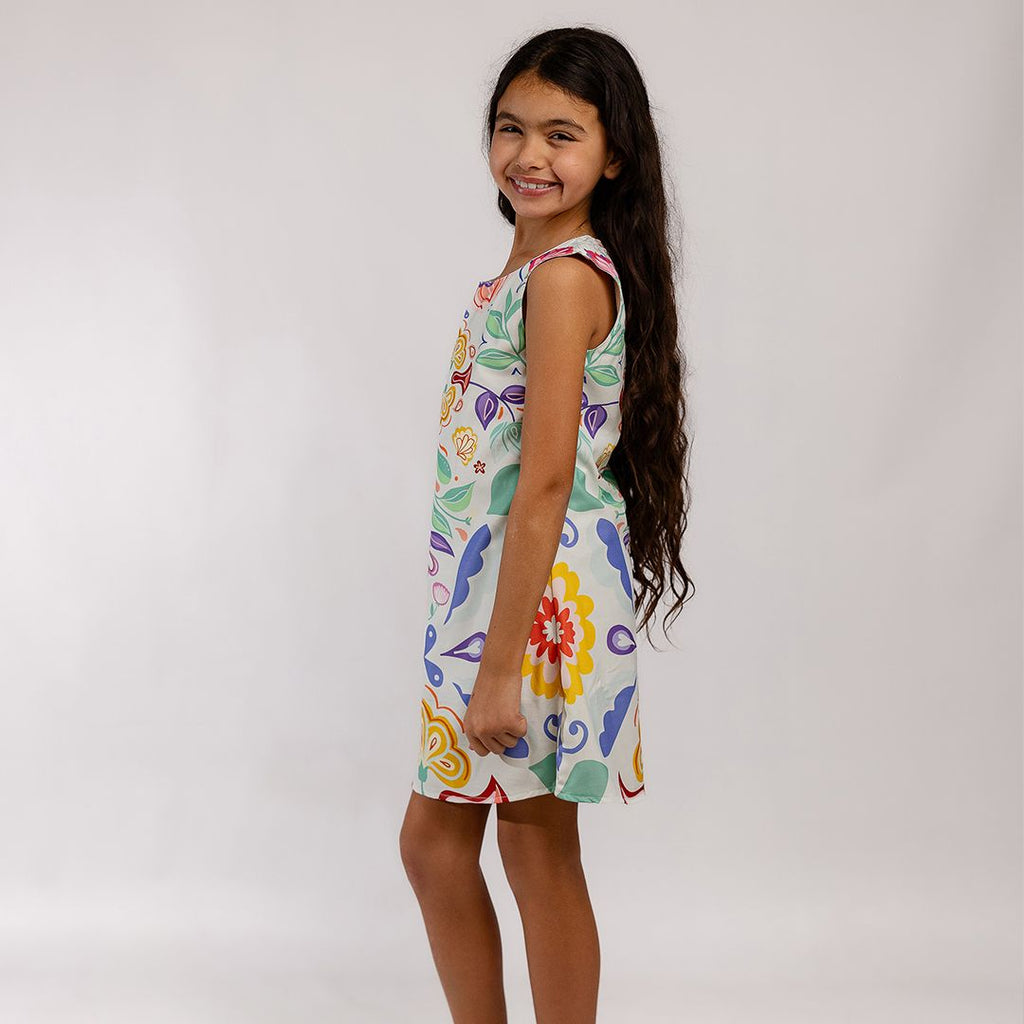 Aline Floral garden dress